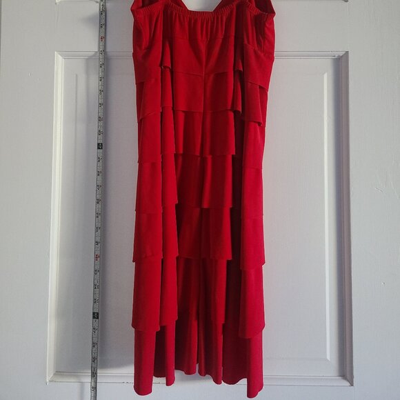 Red Cocktail Dress - Picture 4 of 4